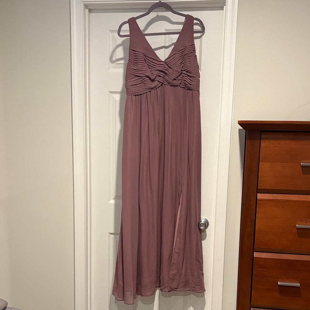 Birdy Grey Dark Mauve Laurie Dress